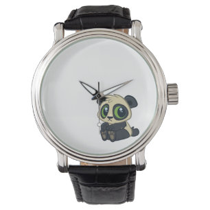 Gullig Panda Armbandsur