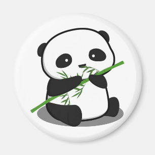 Gullig Panda Magnet