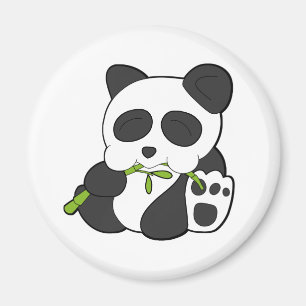 Gullig Panda Magnet