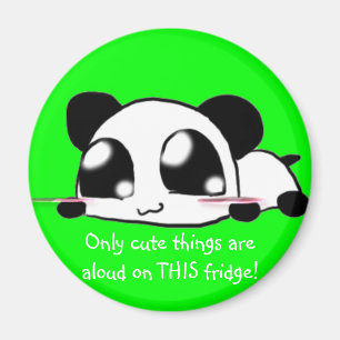 Gullig Panda Mangnet Magnet