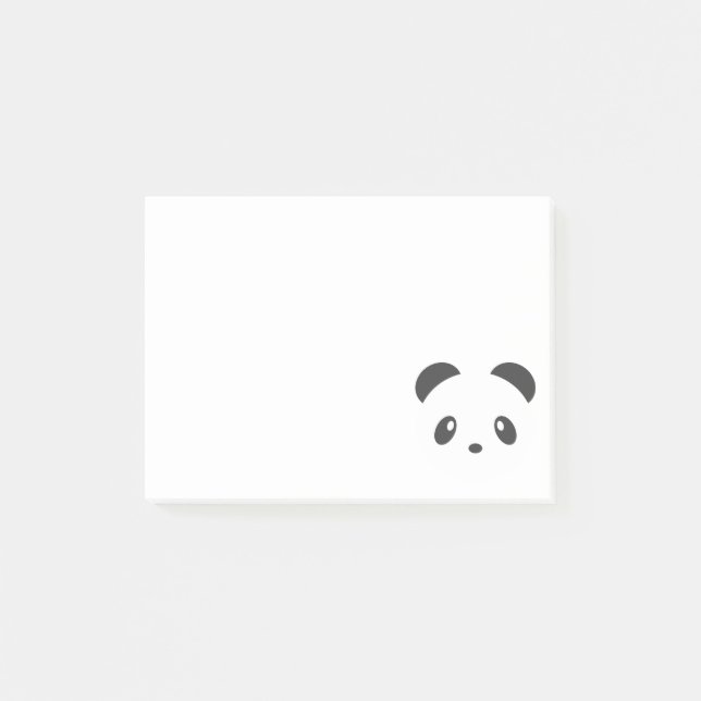 Gullig panda post-it block (Framsida)