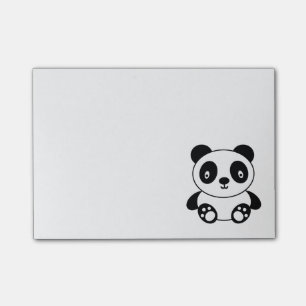Gullig Panda Post-it Block