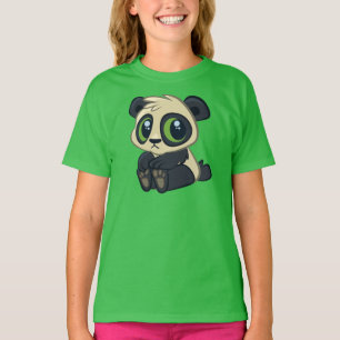Gullig Panda Tee Shirt