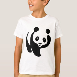 Gullig pandabjörnT-tröja T Shirt