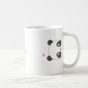 Gullig Pandamugg Kaffemugg