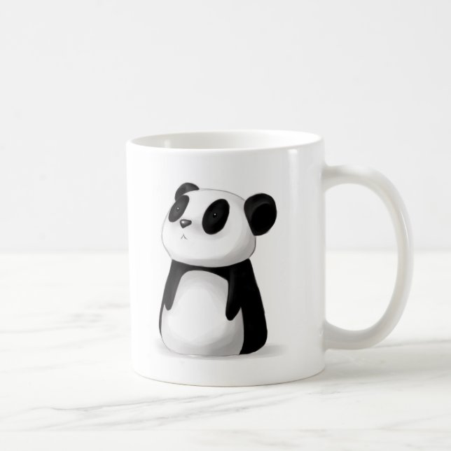 Gullig Pandamugg Kaffemugg (Höger)