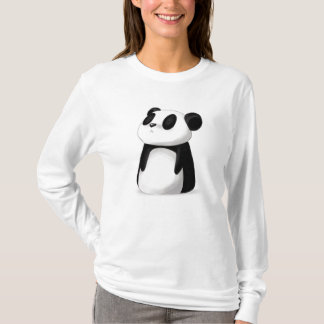 Gullig Pandaskjorta Tee Shirt