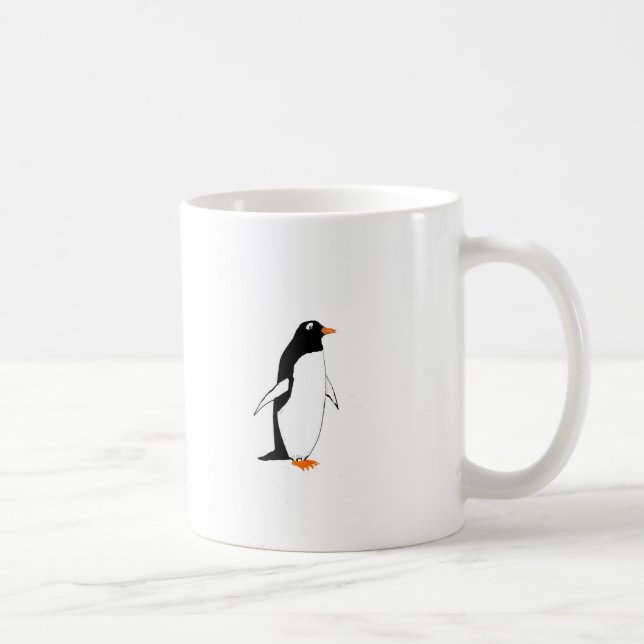 Gullig Penguin. Kaffemugg (Höger)