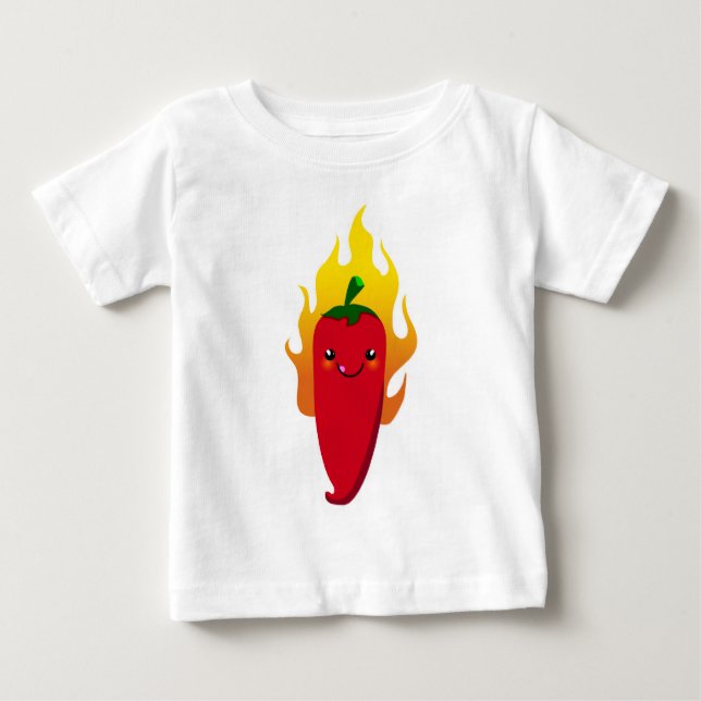 Gullig peppar Chu Tee Shirt (Framsida)