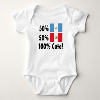 Gullig peruan 100% för 50% guatemalan 50% tee shirt