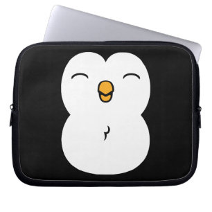 Gullig pingvin laptop fodral