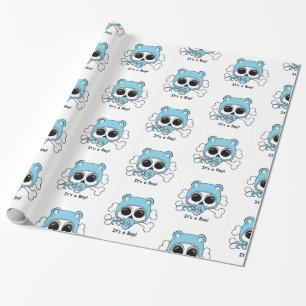 Gullig pojkeskalle presentpapper