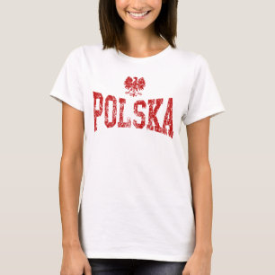 Gullig Polska örn Tee Shirt