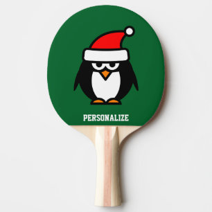 Gullig pong för pingen för den Santa Pingisracket