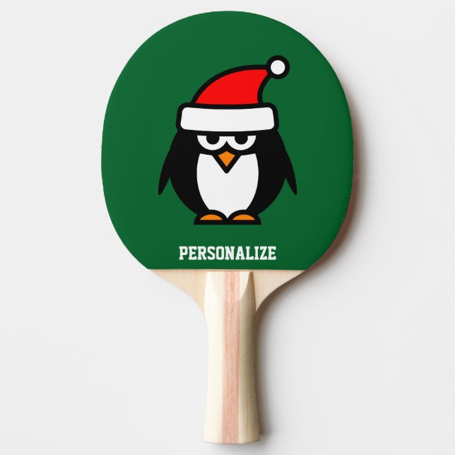 Gullig pong för pingen för den Santa Pingisracket (Framsidan)