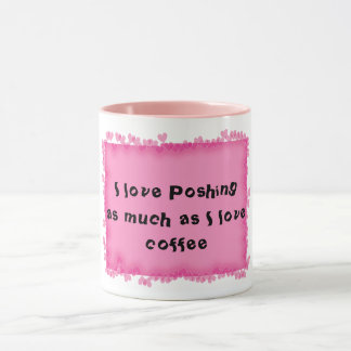 Gullig Poshmark kaffemugg