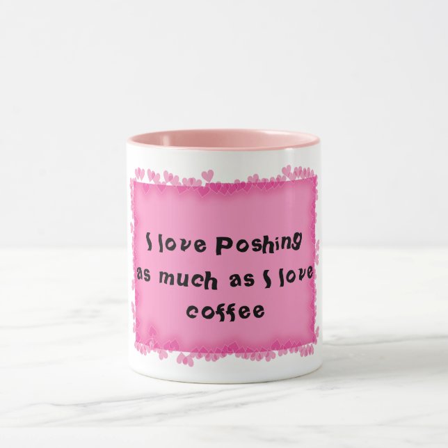 Gullig Poshmark kaffemugg (Center)