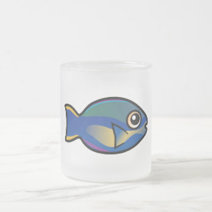 Gullig Princess Parrotfish Frostad Glasmugg