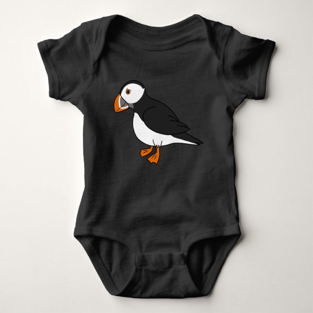 Gullig Puffin T-shirt (Framsida)