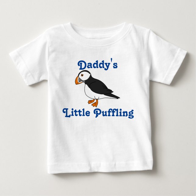 Gullig Puffin Tee Shirt (Framsida)