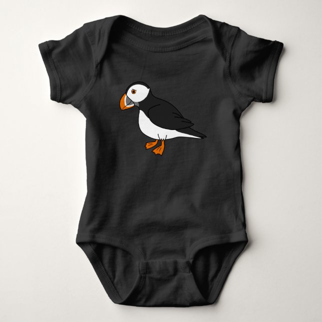 Gullig Puffin Tröja (Framsida)