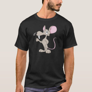 Gullig råtta t-shirt