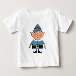 Gullig Retro julälva T-shirt