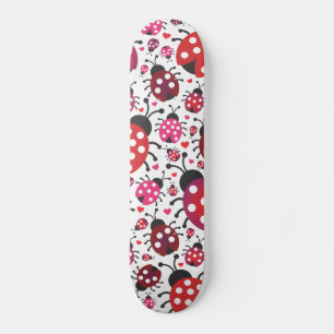 Gullig retro skateboard för