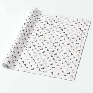 Gullig Roadrunnerjultomten Presentpapper