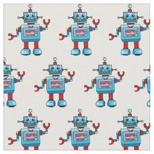 gullig robotleksak tyg
