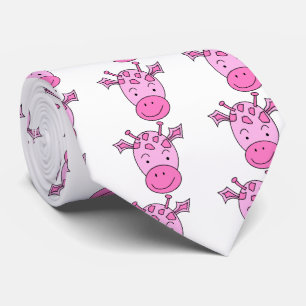 Gullig rosa Giraffe. Slips