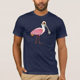Gullig Roseate Spoonbill Tee Shirt
