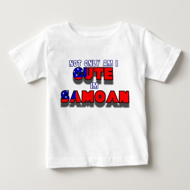 Gullig samoansk kid2 t-shirt (Framsida)