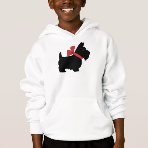 GULLIG SCOTTIEHUNDHOODIE TRÖJA