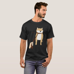 Gullig Shiba Inu skjorta Nope T-shirt