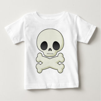 gullig skalle t-shirt
