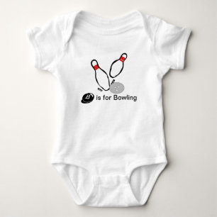 Gullig skjorta för bowlingungar T Shirt