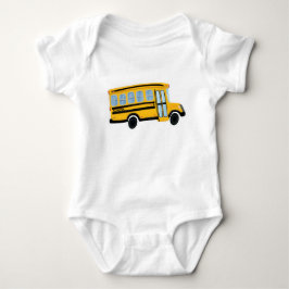 Gullig skolbussbabyBodysuit Tröja