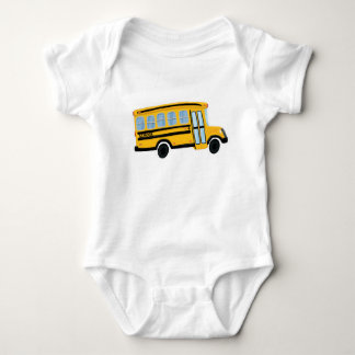 Gullig skolbussbabyBodysuit Tröja