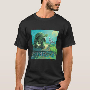 Gullig sköldpadda och Harekonsten T Shirt