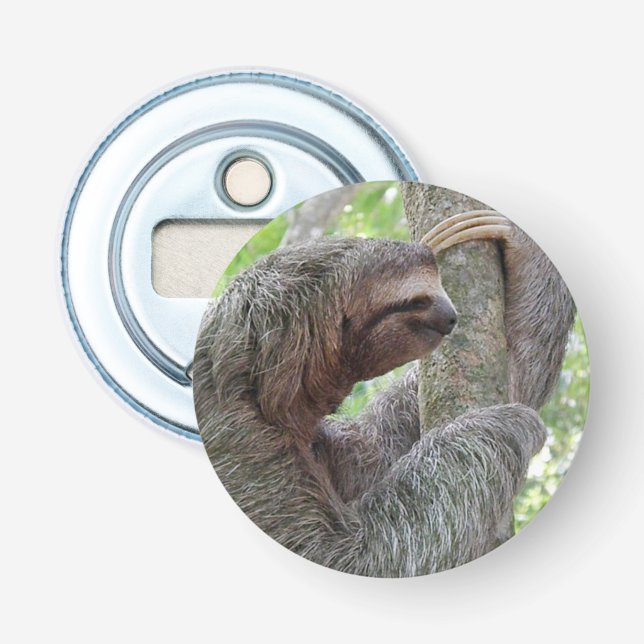 Gullig Sloth Flasköppnare (Framsidan)