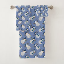 Gullig snögubbe med beanien - redigerbar BG färgar