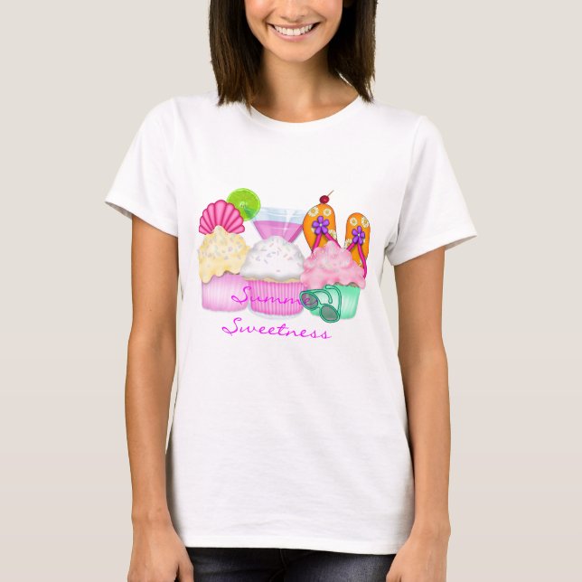 GULLIG sommar- & muffinälskarespagetti FÄSTER Tee (Framsida)