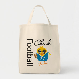 Gullig sportig chickfotbollchick tygkasse