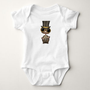 Gullig Steampunk babysköldpadda T Shirt