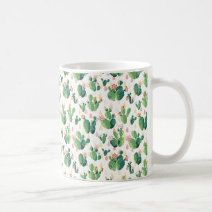 Gullig suckulent älskvärd kaktusmugg kaffemugg