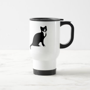 Gullig svartvit Snowshoekatt Resemugg