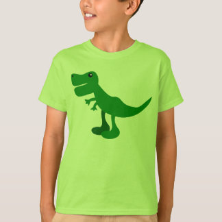 Gullig T-Rex T-tröja Tee Shirt