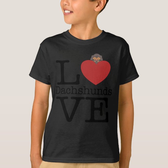 Gullig tax för kärlek t shirt (Framsida)