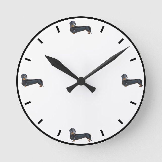 Gullig tax rund klocka (Framsida)